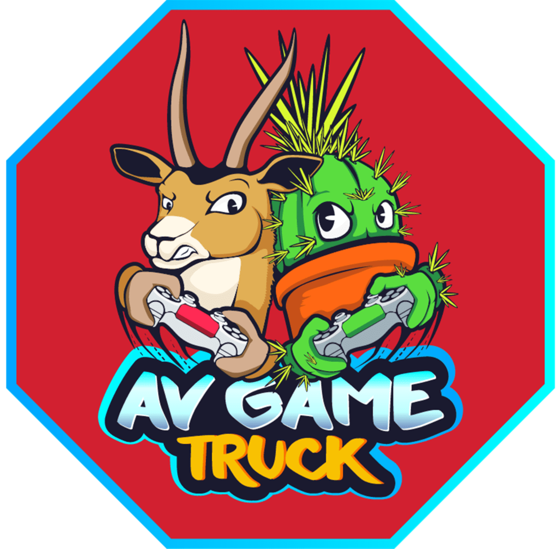 A picture of the logo for av game truck.